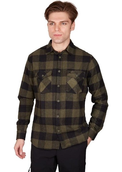 Felder Erkek Ekose Outdoor Gömlek S Beden Haki