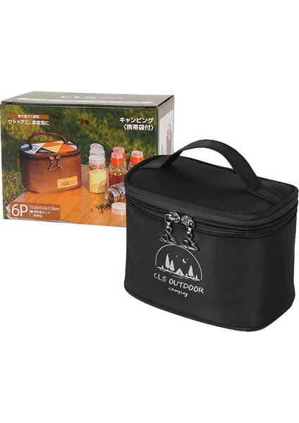 Mini Baharat Şişe Seti 6 Parçalı Set (Yurt Dışından)