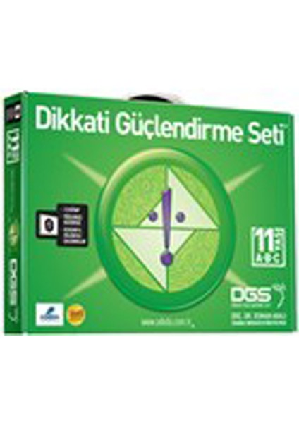 Adeda - Dgs Dikkati Güçlendirme Seti 11 Yaş (3 Kitap Takım)