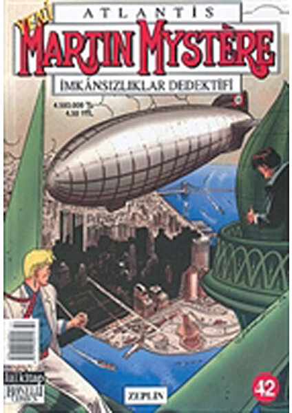 Atlantis Yeni Seri Sayı: 45 Geri Sayım: Eksi Bir Martin Mystere Imkansızlıklar Dedektifi