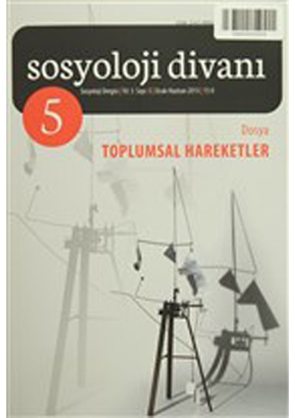 Sosyoloji Divanı Sayı : 5 Ocak-Haziran 2015