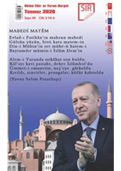 Sır Aktüel Fikir ve Yorum Dergisi Sayı: 49 Temmuz 2020