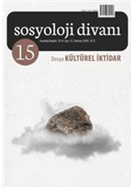 Sosyoloji Divanı Sayı: 15 Haziran 2020