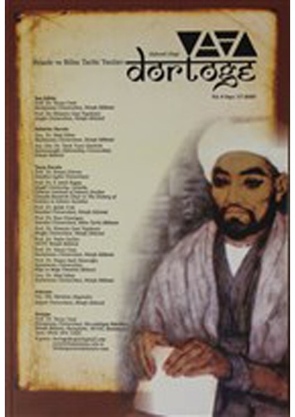 Dörtöğe Felsefe ve Bilim Tarihi Yazıları Hakemli Dergi Yıl:9 Sayı:17 2020