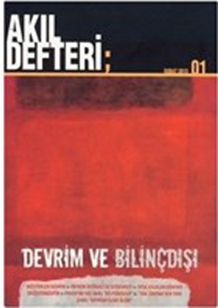 Akıl Defteri Sayı: 1 Devrim ve Bilinçdışı