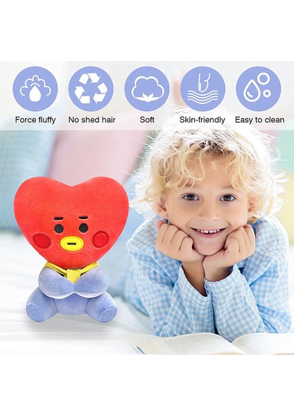 BT21 Tata Sevimli Karikatür Peluş Oyuncak (Yurt Dışından) indirimleri