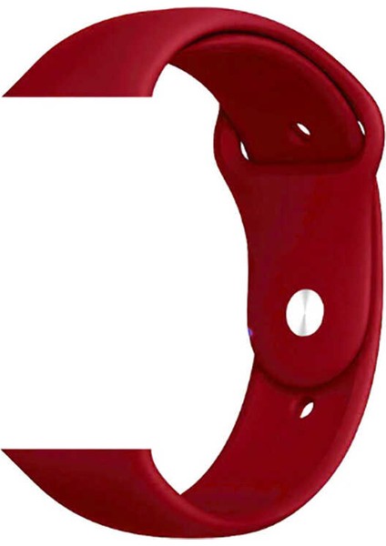 Vip Case Apple Watch Silikon Kordon 1/2/3/4/5/6/7/8/9/S E Serileri ile Uyumlu 38MM-40MM-41MM Uyumlu