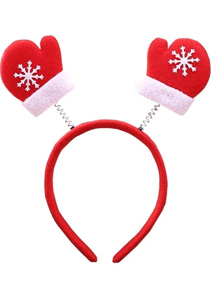 7 Adet Noel Partisi Kafa Bantları - Yeşil (Yurt Dışından)