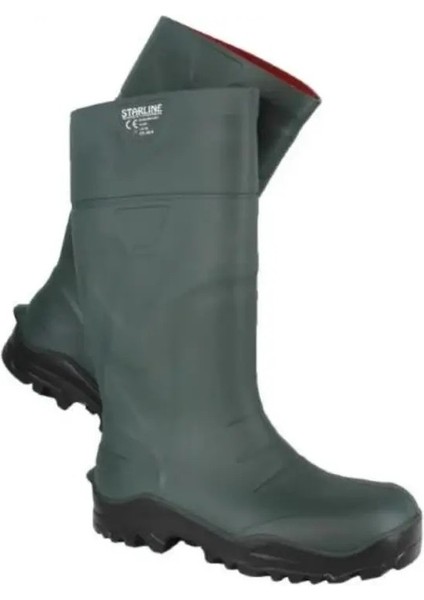 A1 STL-9910-S4 Yeşil Çizme Uzun No: 43