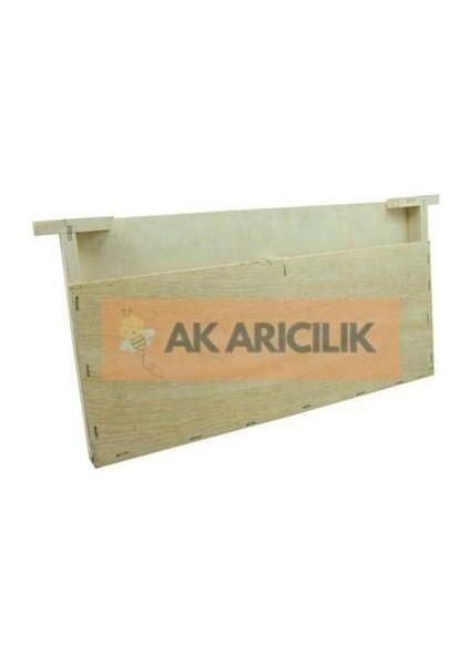 Ak Arıcılık Ağaç Çanta Yemlik ( Kayın) 10'lu Paket