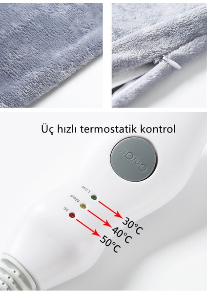 Rölyef Isı Sarma Elektrikli Isıtma Boyun ve Omuz Isıtma Pedi Isıtma Şal Elektrikli Battaniye (Yurt Dışından)