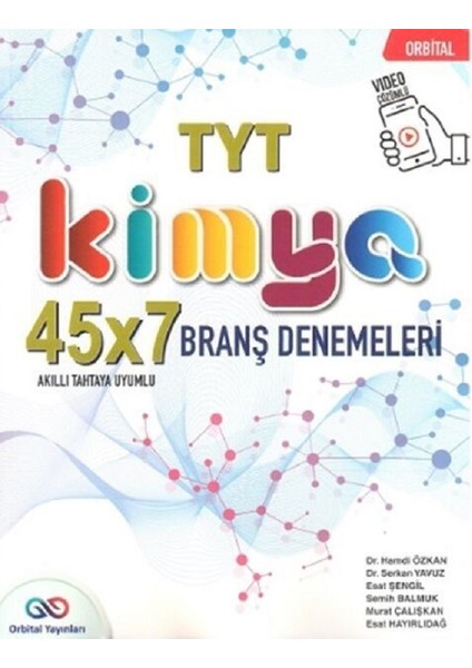 TYT Kimya 45 x 7 Branş Denemeleri