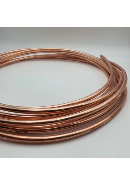 Bakır Boru Dış Çap 12 mm Kalınlık 1 mm ( 12X1 )