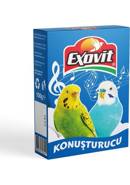 Konuşturucu Yem 100 Gram x 2 Paket