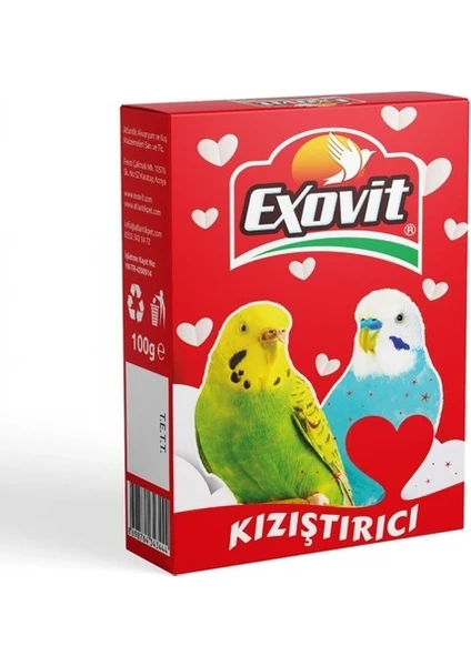 Kızıştırıcı Yem 100 Gram x 2 Paket