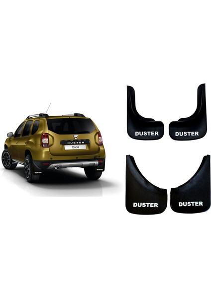 Dacia Duster 2009-2017 4'lü Paçalık-Çamurluk-Tozluk fiyatları