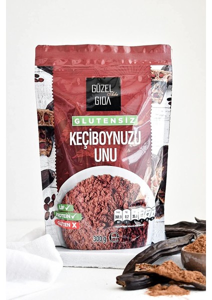 Güzel Ada Gıda Glutensiz Keçiboynuzu Unu 300 gr