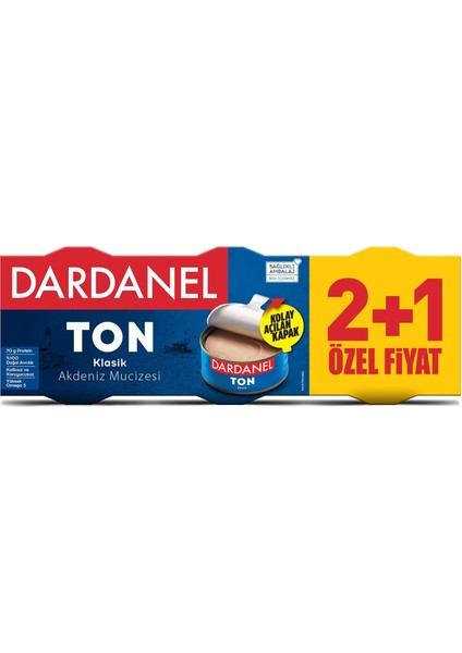 Ayçiçek Yağlı Ton Balığı 3X140 gr