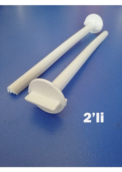 Plastik Renkli Tünek 2'li