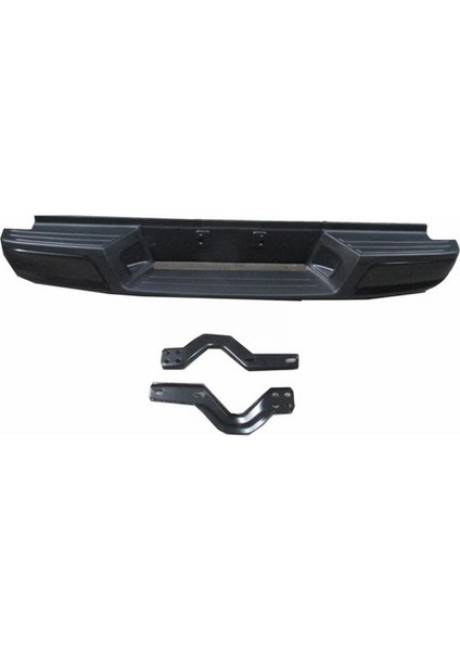 Isuzu D Max- Pıck Up- 07/12 Arka Tampon Siyah (Plaka Lambalı (Bağlantı Sacları Ile Birlikte) Fpı) 5-86701-753-0
