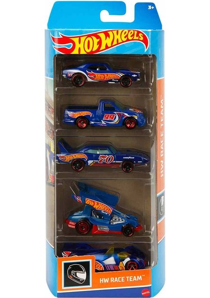 Hot Wheels Hot  Wheels 5'li Araba Seti - Hw Race Team