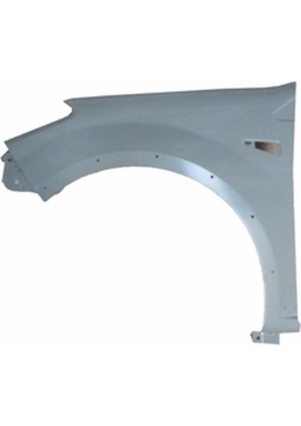 Dacıa Sandero- 09/12 Ön Çamurluk Delikli Sol Gri Boyalı (Dodik Delikli) (Stepway) (Sımyı) 631012289R