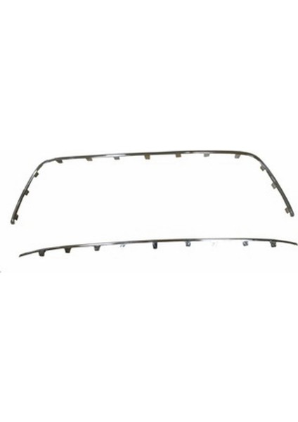 Ford Mondeo- 07/11 Ön Tampon Panjur Çerçevesi Nikelajlı (Alt/üst Set 2 Parça) (Bfn) 8S7117B968AP1A02
