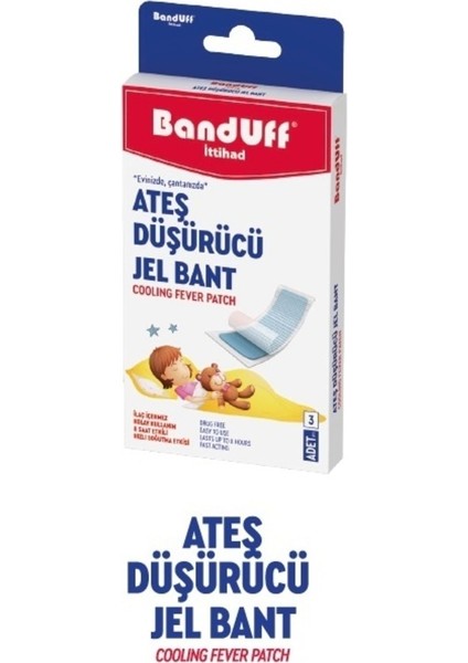 Isı Düşürücü Jel Bant 3lü