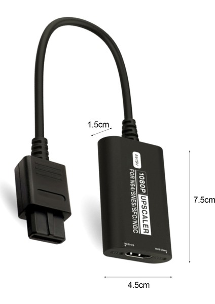Video Dönüştürücü Tak ve Çalıştır Sinyal Dönüştürme Düşük Gecikmeli Oyun Konsolu Videosu (Yurt Dışından) indirimleri