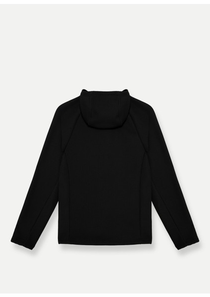 Triko Efektli Tam Boy Fermuarlı Kayak Sweatshirt fiyatları