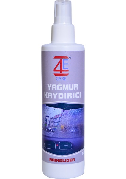 4e Care Yağmur Kaydırıcı+Buz Çözücü 2+2 Aracım Kışa Hazır Paketi Cam Suyu 1lt+Buz Kazıcı