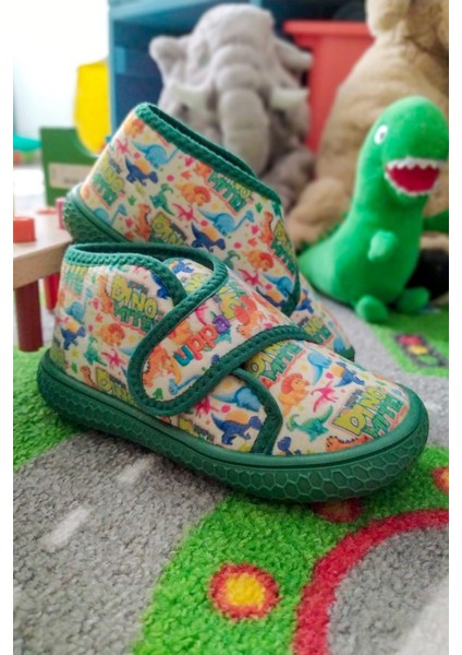 Funny Dino Erkek Çocuk Panduf