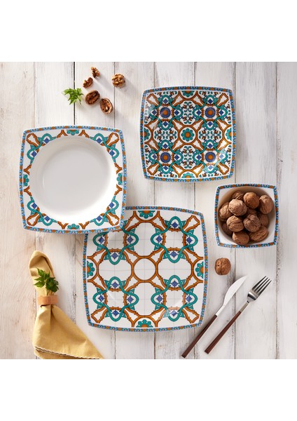 Loretta 24 Parça 6 Kişilik Yemek Takımı