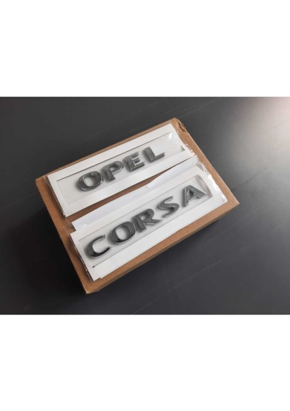 Opel Corsa Yazı - Corsa D Uyumlu - 2 Adet