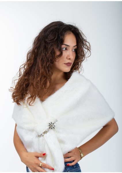 Içten Geçmeli Gelin Abiye Tilki Kürk Bolero fiyatları