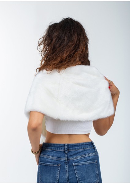 Içten Geçmeli Gelin Abiye Tilki Kürk Bolero modelleri