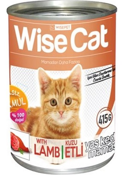 Wise Cat Yavru Kedi Konserve Maması 400 gr