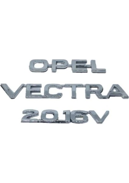 Opel - Vectra - 2,016V Bagaj Yazıları Takım