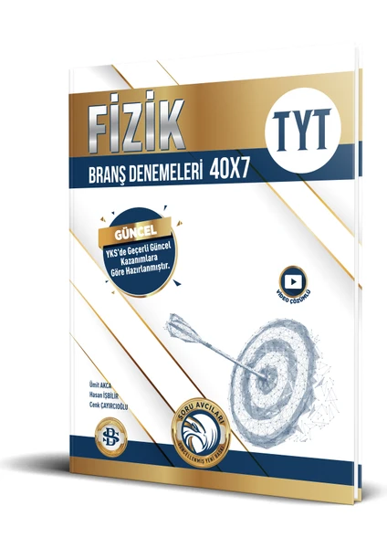 Bilgi Sarmal Yayınları TYT Fizik 40 Lı Branş Denemeleri 2023