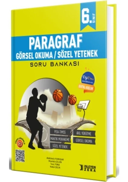 İşleyen Zeka Yayınları 6. Sınıf Paragraf Görsel Okuma Sözel Yetenek Soru Bankası