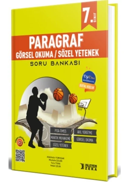 İşleyen Zeka Yayınları 7. Sınıf Paragraf Görsel Okuma Sözel Yetenek Soru Bankası