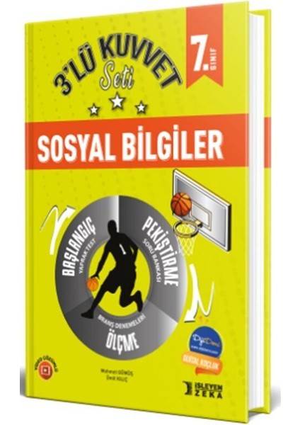 7. Sınıf Sosyal Bilgiler 3'lü Kuvvet Serisi Seti