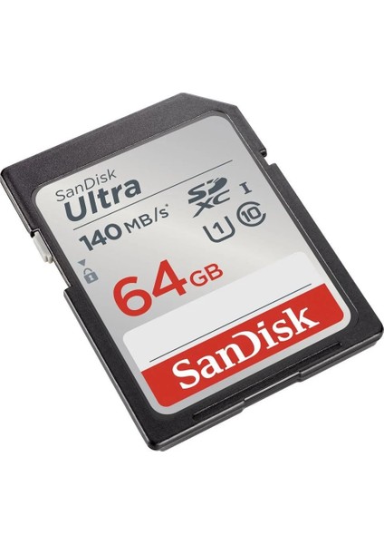 Ultra 64GB 140MB/S Sdhc/sdxc Class 10 Uhs-I Hafıza Kartı SDSDUNB-064G-GN6IN