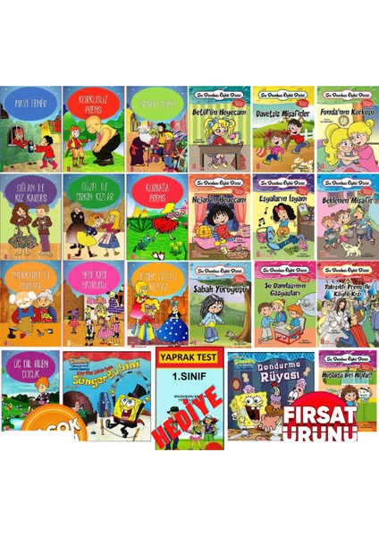 1.ve 2. Sınıflar Için Okumayısevdiren Öykü Seti (Ciltli)