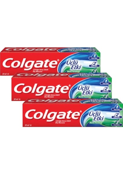 Üçlü Etki 3 x 50 ml