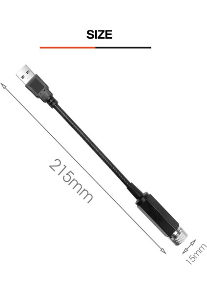 Romantik LED Tavan Yıldız Gece Işık Projektörü Atmosfer Galaxy Işık USB Dekoratif Işık Ayarlanabilir Araba Iç Dekoratif Aydınlatma(Yurt Dışından) modelleri