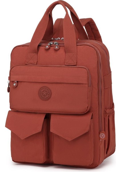 Büyük Boy Krinkıl Kumaş Sırt Çantası Smart Bags 1175 modelleri