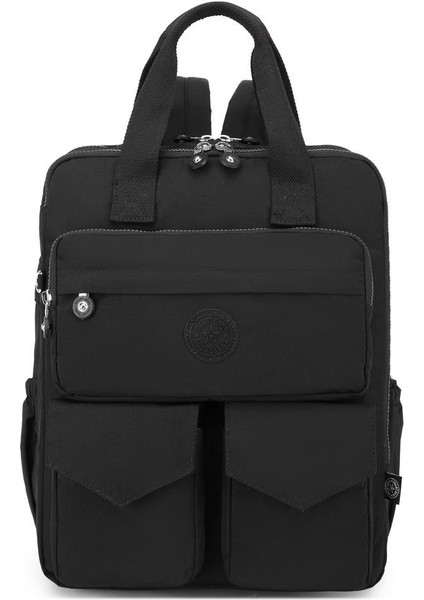 Büyük Boy Krinkıl Kumaş Sırt Çantası Smart Bags 1175