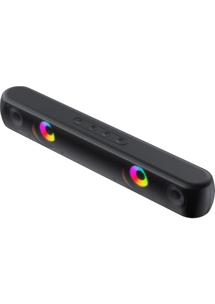 SK854BT Rgb Işıklı Gaming Oyuncu Bluetooth Hoparlör Masaüstü Soundbar