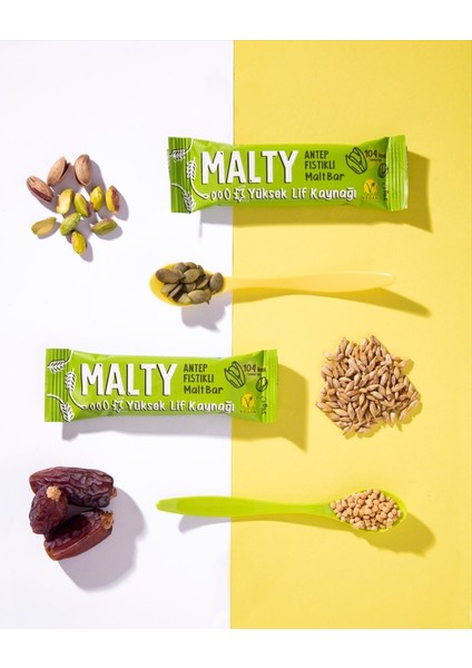 Antep Fıstıklı Malt Bar 34 gr - 12 adet
